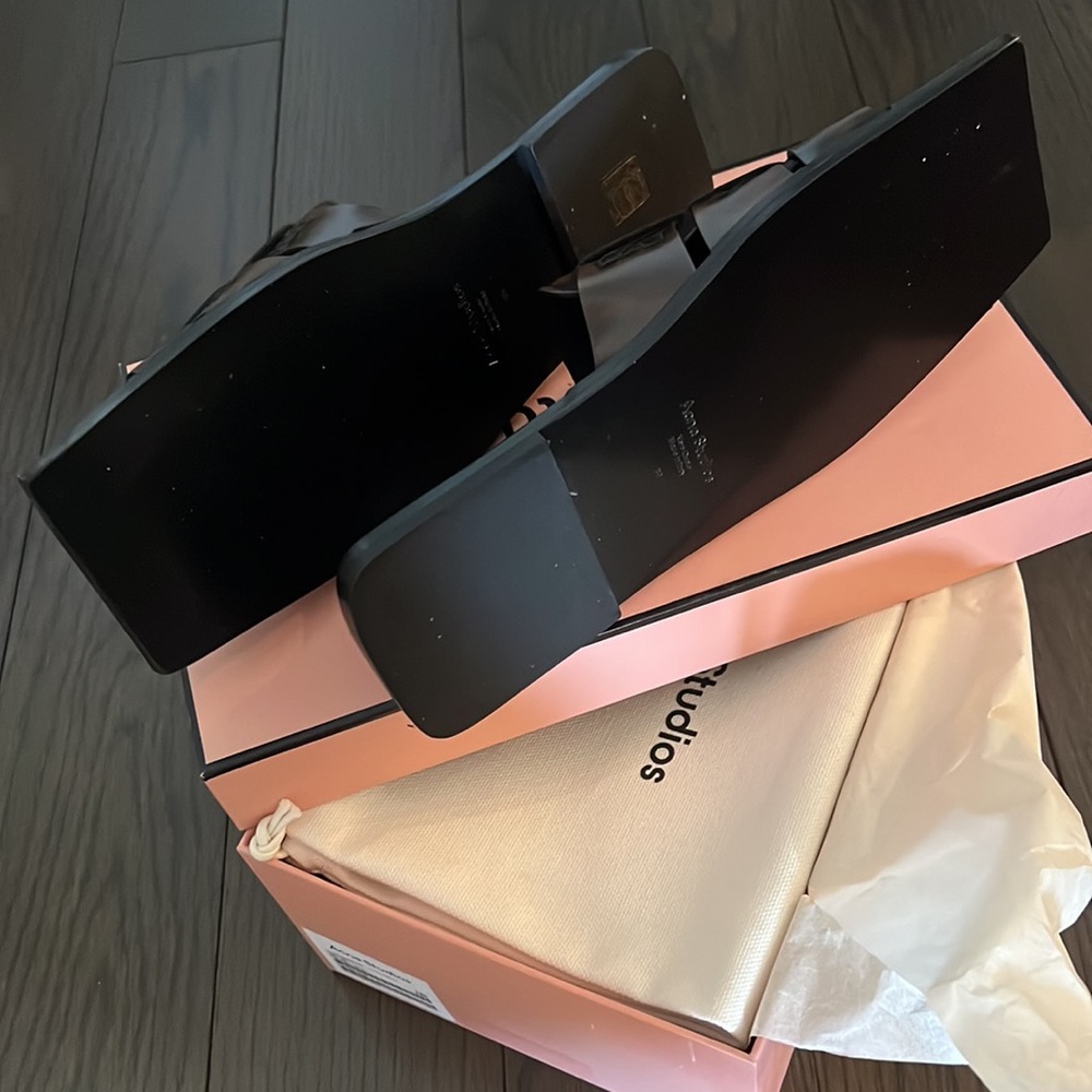 Brand new acne slides , never used , true to size - Picture 2 of 3